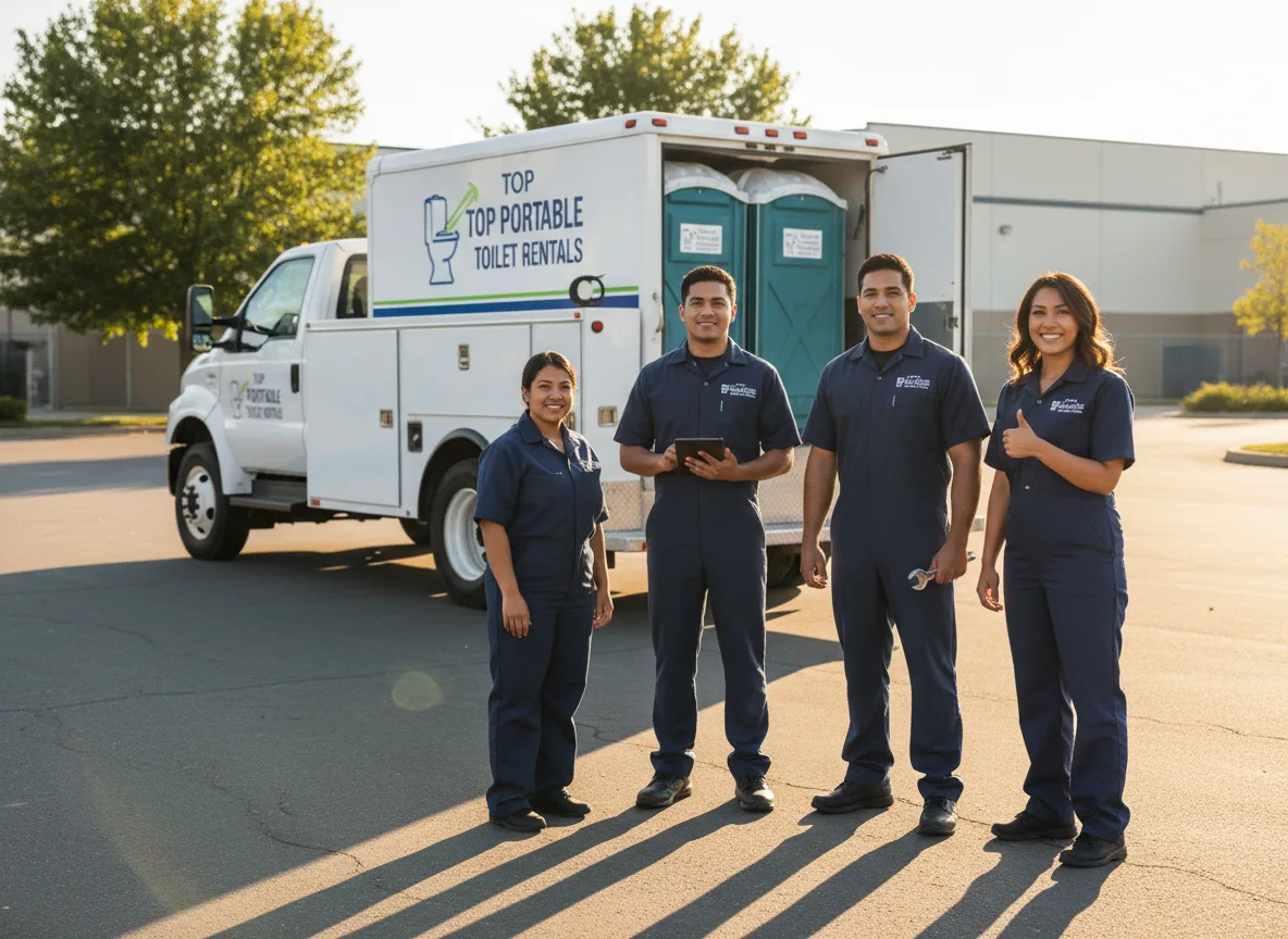 Short Term Porta Potty Rental company in Cayuga, ND